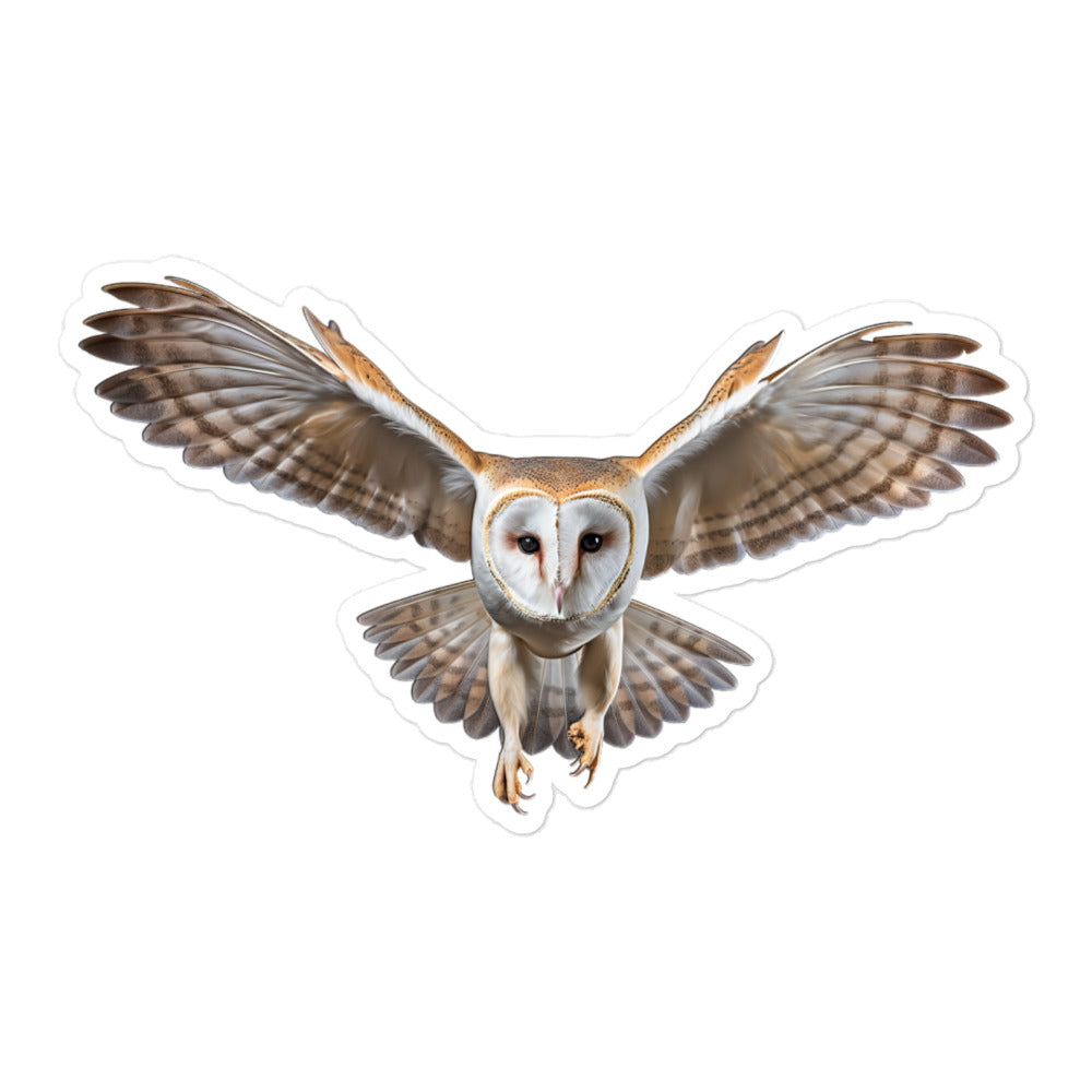 Barn Owl Sticker - Stickerfy.ai