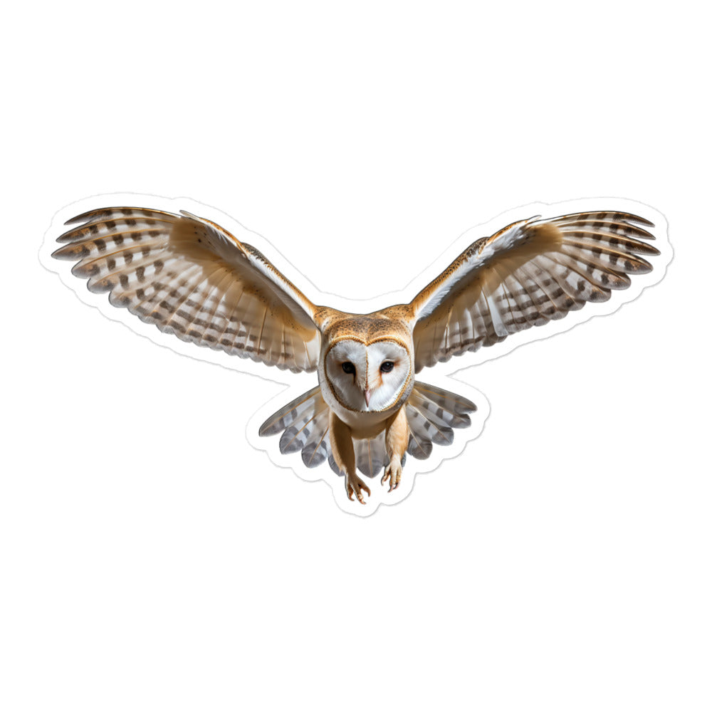 Barn Owl Sticker - Stickerfy.ai