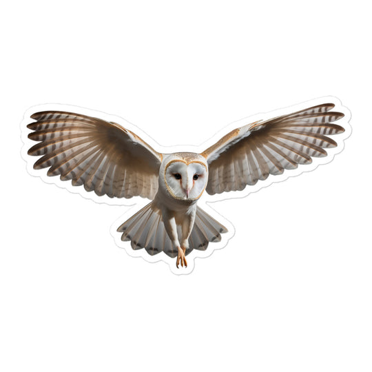 Barn Owl Sticker - Stickerfy.ai