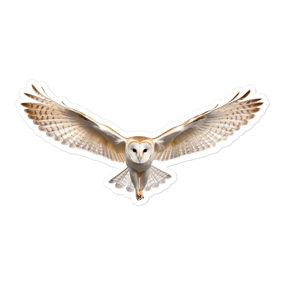 Barn Owl Sticker - Stickerfy.ai