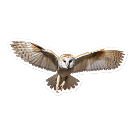 Barn Owl Sticker - Stickerfy.ai