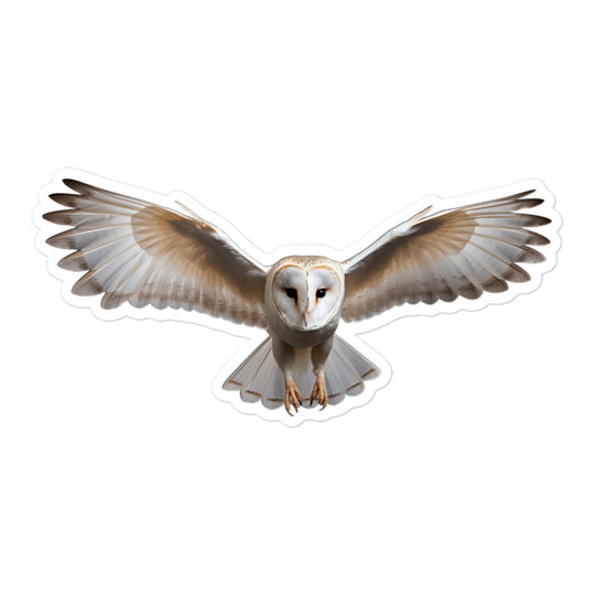 Barn Owl Sticker - Stickerfy.ai