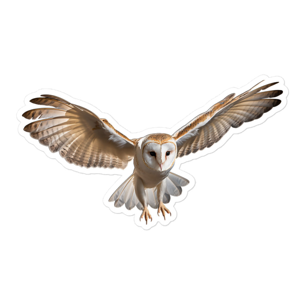 Barn Owl Sticker - Stickerfy.ai