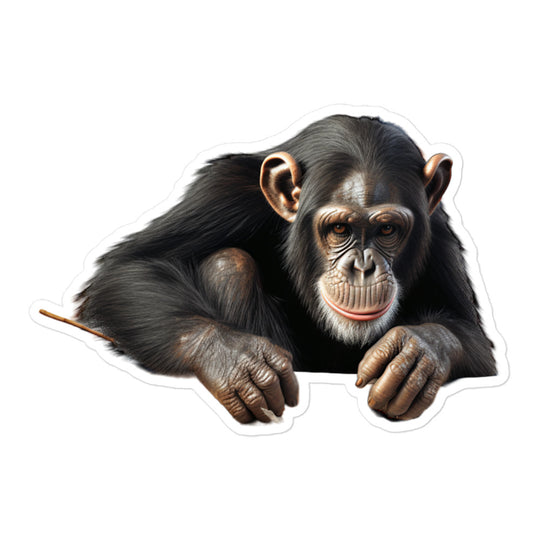 Chimpanzee Sticker - Stickerfy.ai