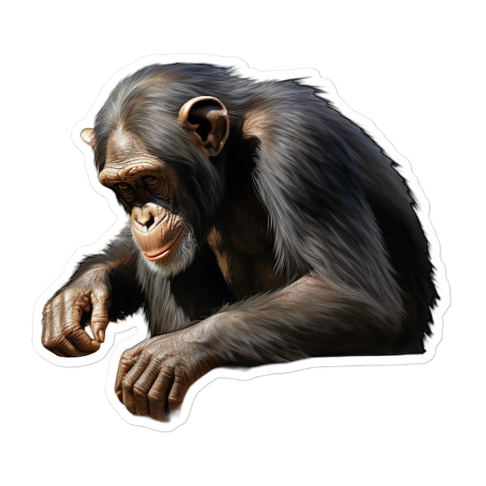 Chimpanzee Sticker - Stickerfy.ai