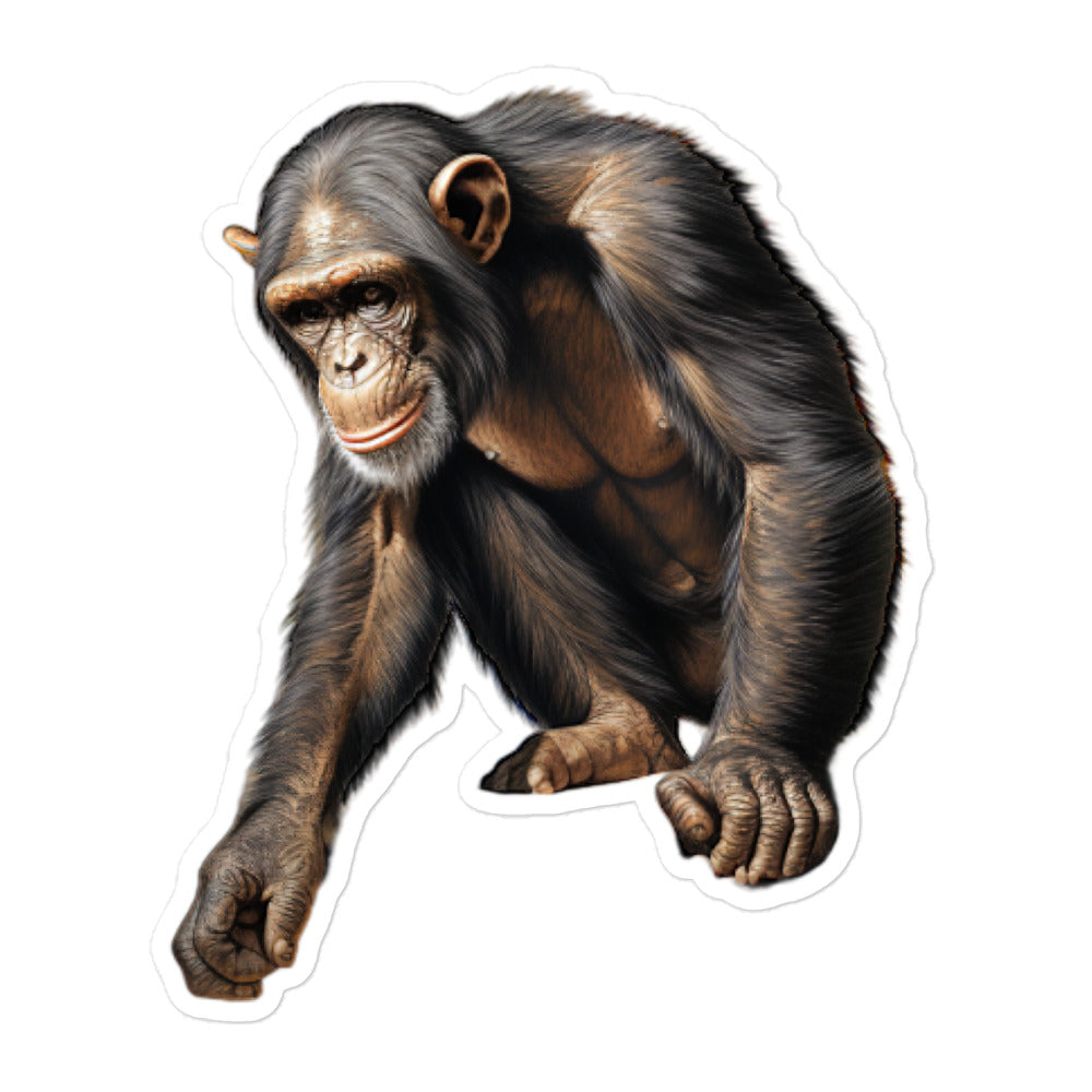 Chimpanzee Sticker - Stickerfy.ai