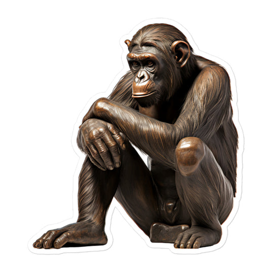 Chimpanzee Sticker - Stickerfy.ai