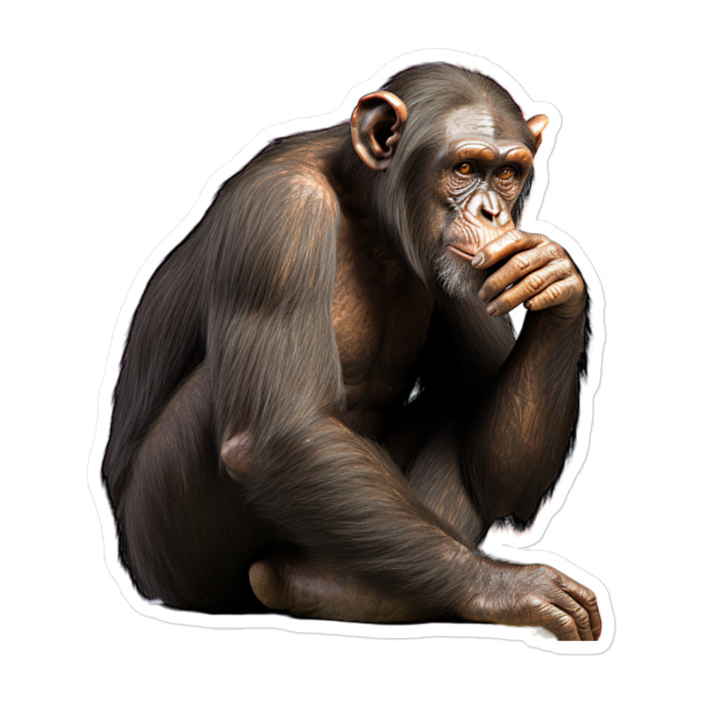 Chimpanzee Sticker - Stickerfy.ai