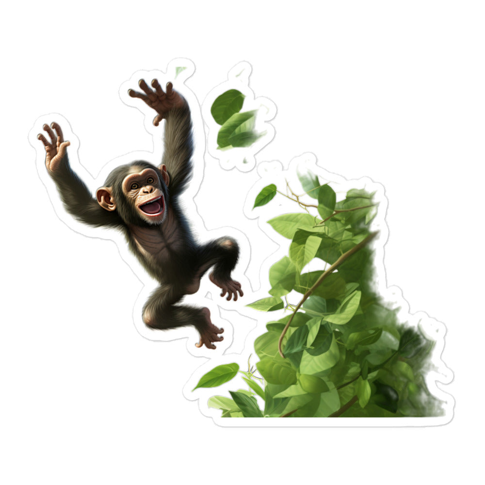 Chimpanzee Sticker - Stickerfy.ai