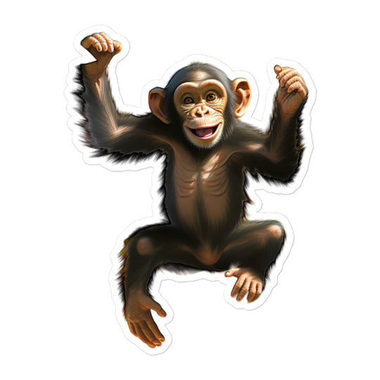 Chimpanzee Sticker - Stickerfy.ai