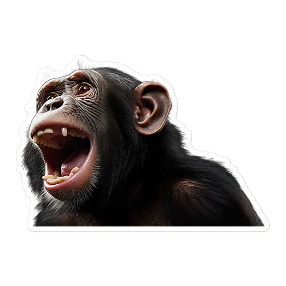 Chimpanzee Sticker - Stickerfy.ai