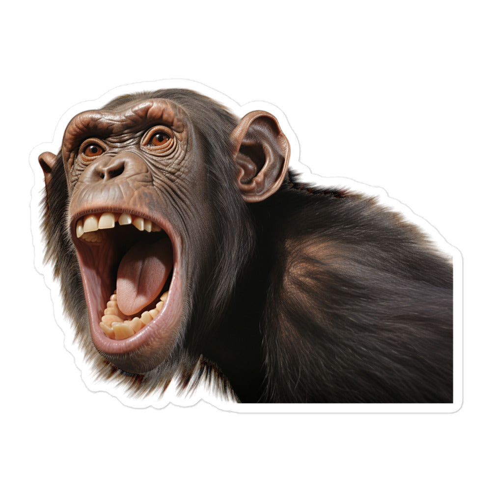 Chimpanzee Sticker - Stickerfy.ai