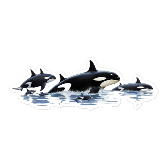 Orcas Sticker - Stickerfy.ai