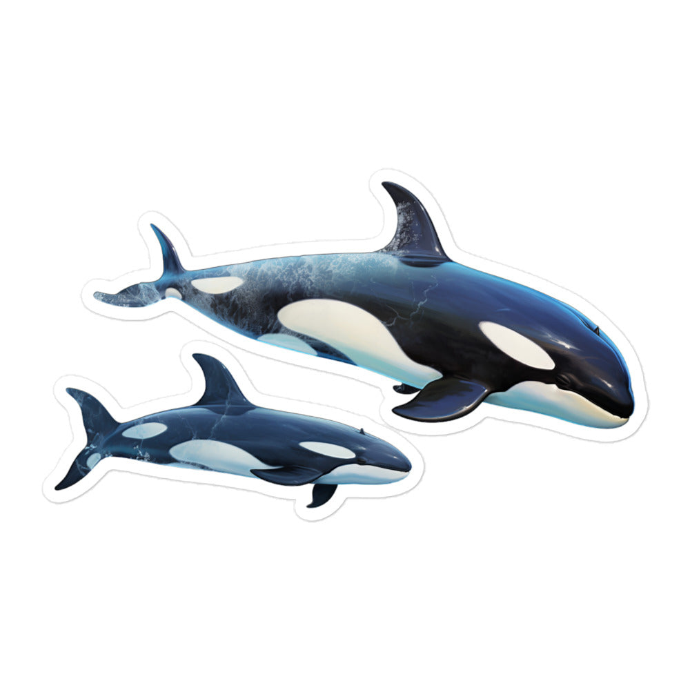 Orcas Sticker - Stickerfy.ai