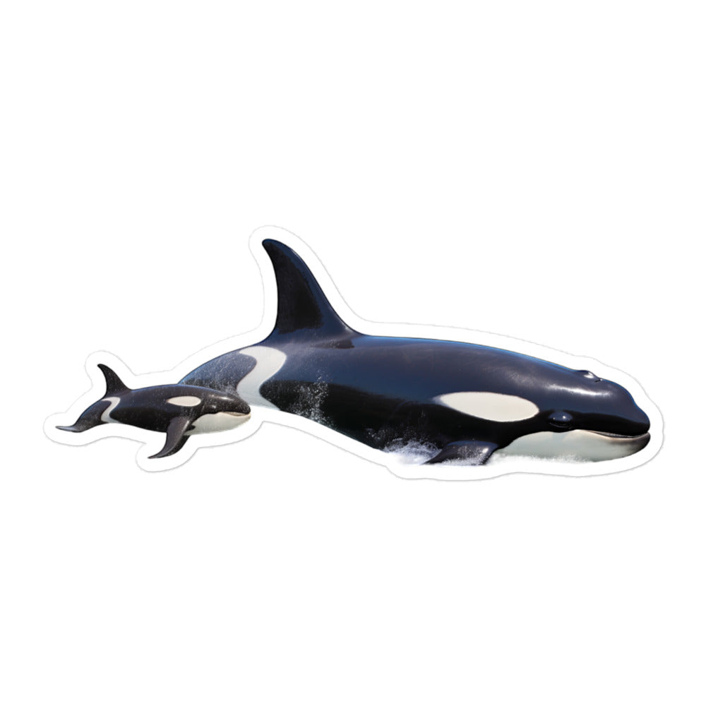 Orcas Sticker - Stickerfy.ai