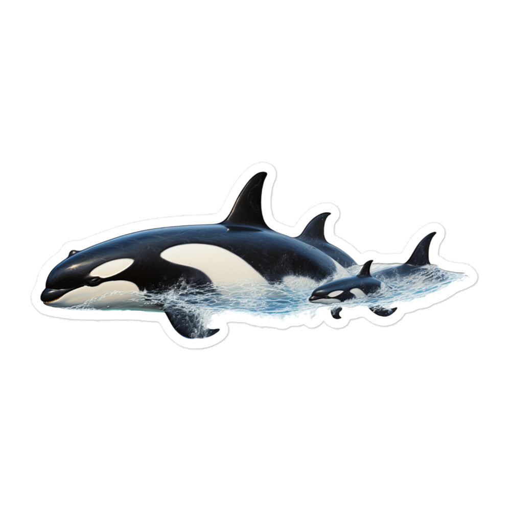 Orcas Sticker - Stickerfy.ai