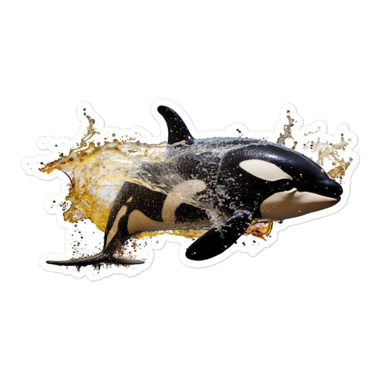 Orcas Sticker