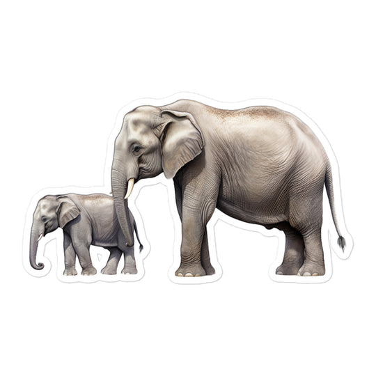 Asian Elephant Sticker