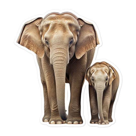 Asian Elephant Sticker