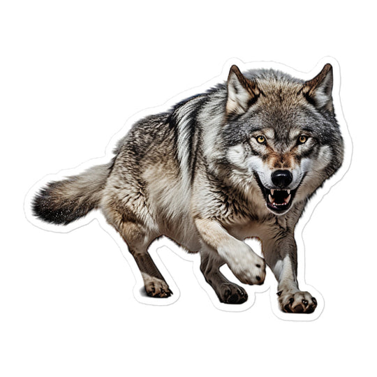 Gray Wolf Sticker