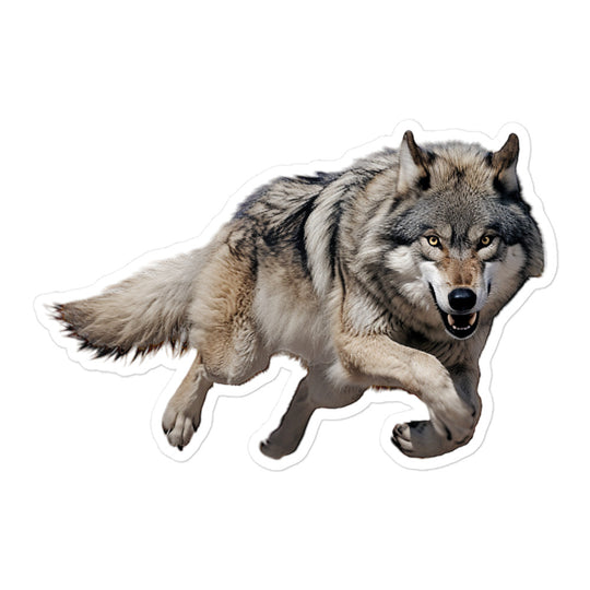 Gray Wolf Sticker