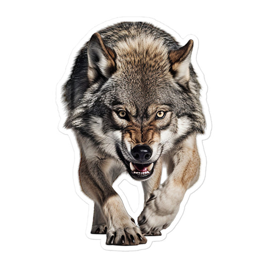 Gray Wolf Sticker