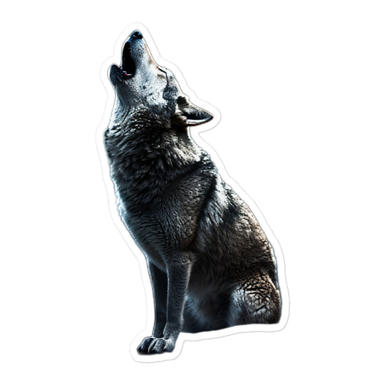 Gray Wolf Sticker