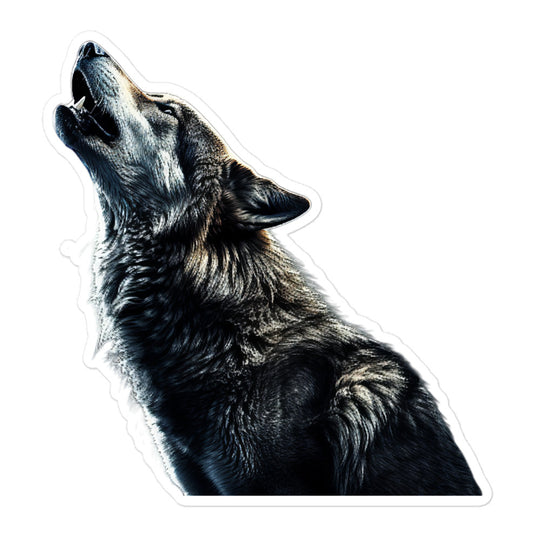 Gray Wolf Sticker