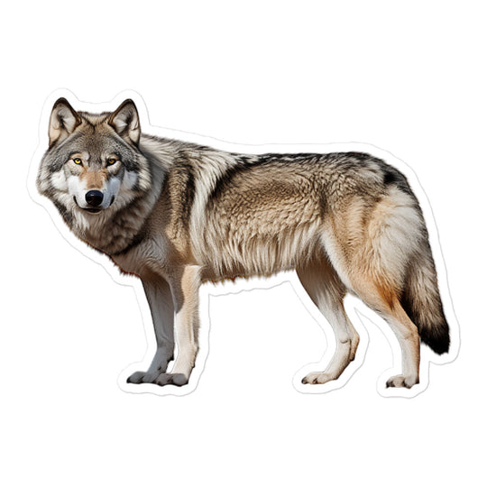 Gray Wolf Sticker