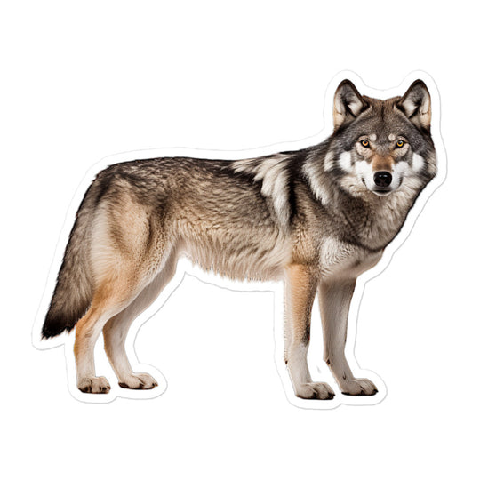 Gray Wolf Sticker