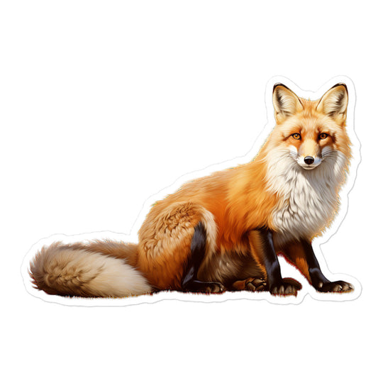 Red Fox Sticker