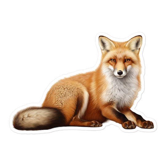 Red Fox Sticker