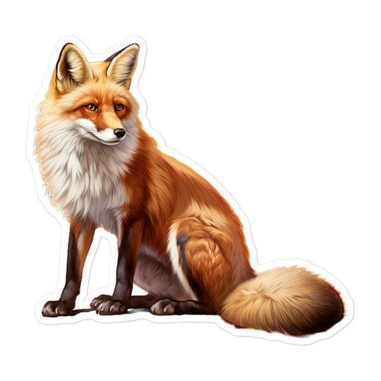 Red Fox Sticker