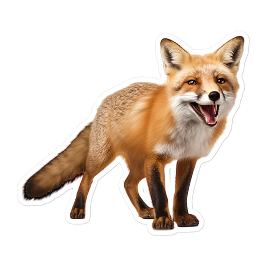 Red Fox Sticker