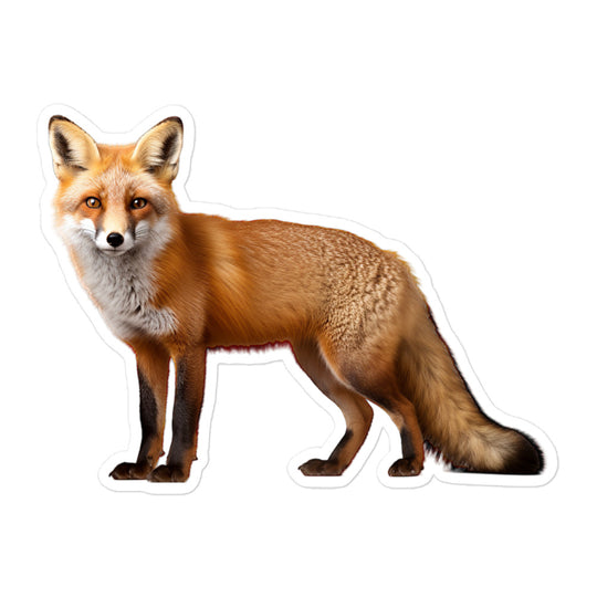 Red Fox Sticker