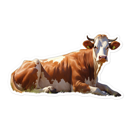 Cow Sticker
