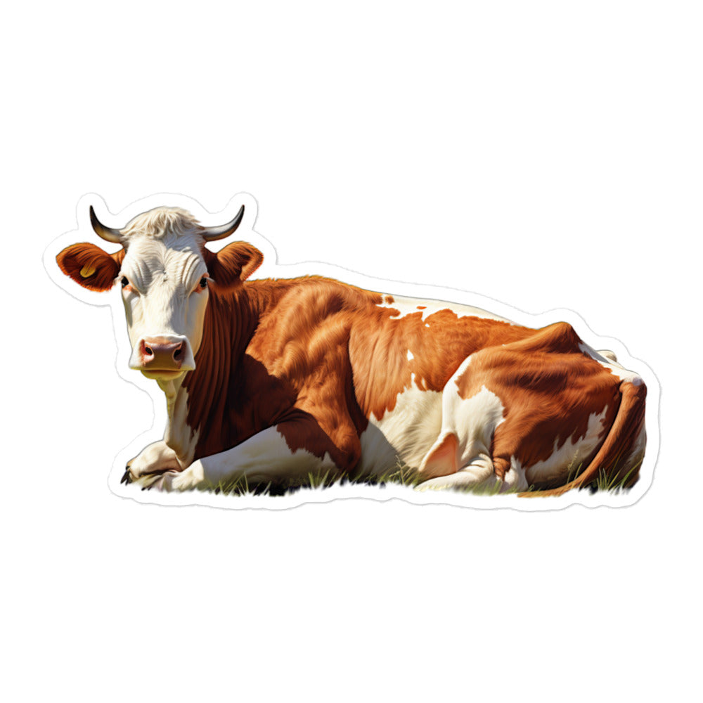 Cow Sticker