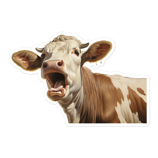 Cow Sticker